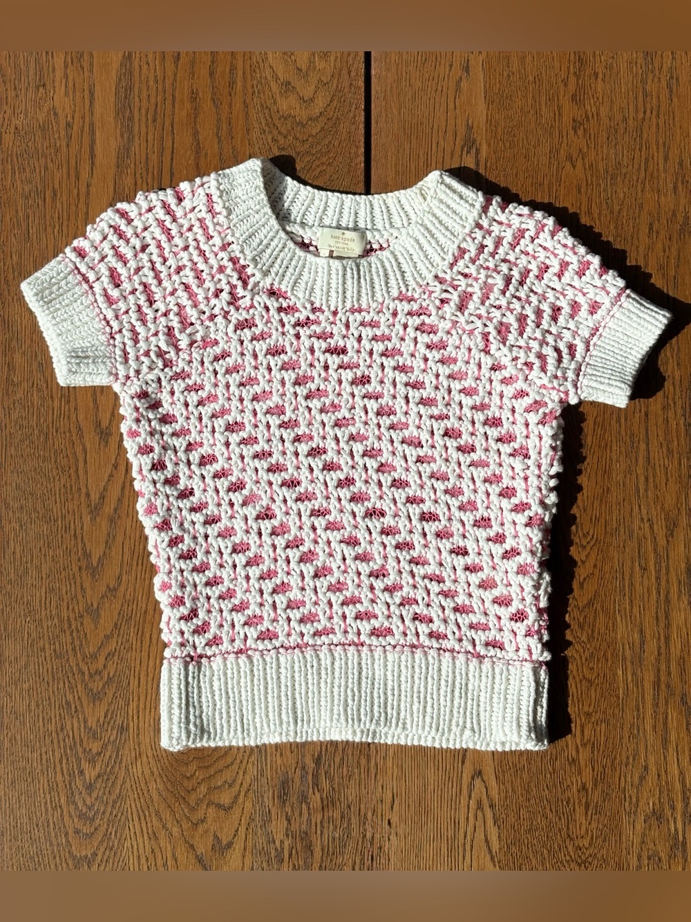 Kate Spade "Live Colorfully" Knit Sweater S